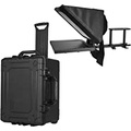 Ikan 15-inch Location/Studio Teleprompter w/Rolling Case, Adjustable Glass Frame, Easy to Assemble, Extreme Clarity (PT3500-TK) - Black