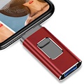 Pangukaitiandi Phone Flash Drives 1TB, Photo Stick Compatible with Mobile Phone & Computers, Mobile Phone External Expandable Memory Storage Drive Take More Photos & Video(1000gb red)