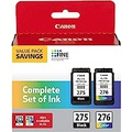 Canon PG-275/CL-276 Multi Pack, Compatible to PIXMA TS3520, TS3522 and TR4720 Printers