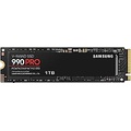SAMSUNG 990 Pro 1TB Gen4 NVMe SSD 7450MB/s 6900MB/s R/W 1550K/1200K IOPS 600TBW 1.5M Hrs MTBF for PS5 5yrs