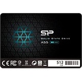 SP Silicon Power SP 512GB SSD 3D NAND A55 SLC Cache Performance Boost SATA III 2.5 7mm (0.28) Internal Solid State Drive (SP512GBSS3A55S25)