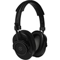 Master & Dynamic MH40 Over-Ear Headphones with Wire - Noise Isolating with Mic Recording Studio Headphones with Superior Sound Black Metal/Black Leather