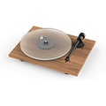 Pro-Ject T1 BT Turntable with Built-in Preamp and Wireless Audio Transmitter (Satin Walnut)