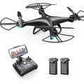 Holy Stone HS110D FPV RC Drone with 1080P HD Camera Live Video 120 Wide Angle WiFi Quadcopter with Gravity Sensor, Voice Control, Gesture Control, Altitude Hold, Headless Mode, 3D