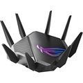ASUS ROG Rapture WiFi 6E Gaming Router (GT-AXE11000) - Tri-Band 10 Gigabit Wireless Router, Worlds First 6Ghz Band for Wider Channels & Higher Capacity, 1.8GHz Quad-Core CPU, 2.5G