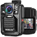 BOBLOV HD66-02/D7 Police Body Camera, 1296P Waterproof Police Body Camera with Audio, 2 Batteries and Charging Dock Station and 170degree Wide Angle, Night Vision Body Camera (64GB