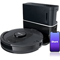 Shark AV2501S AI Robot Vacuum with HEPA Self-Empty Base, Bagless, 30-Day Capacity, LIDAR Navigation, Perfect for Pet Hair, Compatible with Alexa, Wi-Fi Connected, Black