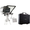 Glide Gear TMP 750 17 Professional Video Camera Tablet Teleprompter 70/30 Beam Splitting Glass with Hard Protective Carry Case
