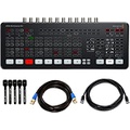 Blackmagic Design ATEM SDI Extreme ISO Live Stream Switcher Bundle with 8’ 6G-SDI Cable, 7’ Cat5e Cable, and 5-Pack of SolidSignal Cable Ties (SWATEMMXEPCEXTISO)