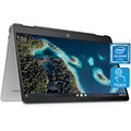 HP Chromebook x360 14a Laptop - Dual Core Intel Celeron N4020-4 GB RAM - 32 GB eMMC Storage - 14-inch HD Touchscreen - Google Chrome OS - Lightweight and Long Battery Life (14a-ca0
