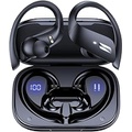 TAGRY Ear Buds Bluetooth Headphones Wireless Earbuds 80Hrs Playtime IPX7 Waterproof Over Ear Earphones with Microphone Bluetooth 5.3 Headsets Dual Power Display for Sport Running P