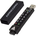 Apricorn Apricon Aegis Secure Key 3NX: Software-Free 256-Bit AES XTS Encrypted USB 3.1 Flash Key with FIPS 140-2 Level 3 Validation, Onboard Keypad, and up to 25% Cooler Operating Temperatu