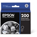 EPSON T200 DURABrite Ultra Ink Standard Capacity Black Cartridge (T200120-S) for select Epson Expression and WorkForce Printers