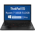 Ist computers Latest Lenovo ThinkPad E15 Gen 2 15.6 FHD (16GB RAM, 512GB PCIe SSD, AMD 8-Core Ryzen 7 4700U (Beat i7-1165G7), Full HD IPS) Business Laptop, Wi-Fi 6, Webcam, Windows 10 Pro / Wind