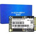 INDMEM mSATA SSD 256GB Internal Mini SATA III SSD Micro-SATA TLC 3D NAND Flash 256 GB