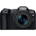 Canon EOS R8 Full-Frame Mirrorless Camera w/RF24-50mm F4.5-6.3 IS STM Lens, 24.2 MP, 4K Video, DIGIC X Image Processor, Subject Detection & Tracking, Compact, Smartphone Connection