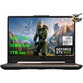 ASUS Flagship TUF Gaming F15 Laptop 15.6” FHD Display 10th Gen Intel Quad-Core i5-10300H (Beats i7-8750H) 32GB RAM 1TB SSD GeForce GTX 1650 4GB Backlit USB-C Win10 + HDMI Cable