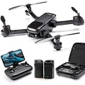 Ruko U11S Drones with Camera for Adults 4k, 40 Mins Flight Time, Foldable FPV GPS Drones for Beginners with Live Video, Follow Me, Auto Return Home, Encircling Flight(2 Batteries a