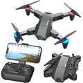 SIMREX X500 mini Drone Optical Flow Positioning RC Quadcopter with 720P HD Camera, Altitude Hold Headless Mode, Foldable FPV Drones WiFi Live Video 3D Flips Easy Fly Steady for Lea