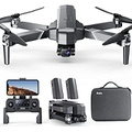 Ruko F11GIM2 Drones with Camera for Adults 4K, 9800ft Long Range Video Transmission, 3-Axis Gimbal, 56Mins Flight Time GPS Auto Return and Follow Me Quadcopter with 2 Batteries, Le