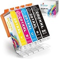 Q-image 5-Pack 950XL 951XL Ink Cartridges Combo Pack Replacement for HP 950 XL 951 XL Ink Cartridge Replacement for HP Officejet Pro 8600 8610 8620 8100 8630 8660 8640 8615 8625 276DW Prin