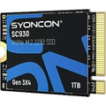 SYONCON SC930 M.2 2230 SSD 3,400MB/sec NVMe PCIe Gen 3.0X4 Internal Solid State Drive Compatible with Steam Deck/Microsoft Surface pro 8/pro 7+/pro X/laptop3/laptop4/laptop go/book