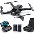 Ruko U11PRO First Drones With Camera For Adults 4k, 52 Min Fly Fun Time 2 Batteries GPS Drone Advanced Auto Return Upgraded Brushless Motor RC Quadcopter UAV with Carrying Case