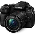 Panasonic LUMIX G95 20.3 Megapixel Mirrorless Camera, 12-60mm F3.5-5.6 Micro Four Thirds Lens, 5-Axis Dual I.S. 2, 4K 24p 30p Video, Pre-Installed V-Log L, 3” LCD Touchscreen - DC-