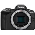 Canon EOS R50 Mirrorless Vlogging Camera (Body Only/Black), RF Mount, 24.2 MP, 4K Video, DIGIC X Image Processor, Subject Detection & Tracking, Compact, Smartphone Connection, Cont