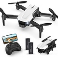Mini Drone for Kids with Camera, Holyton HT25 1080P HD Photo, Foldable Toy Drone Gifts for Beginners & Adults, Altitude Hold, Voice/Gesture Control, One Key Take Off/Landing, 3D Fl