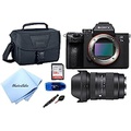 BluebirdSales Sony A7 IV Mirrorless Digital Camera with 28-70mm Lens, Deluxe Carrying Case, Sandisk 128GB SD Card
