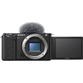 Sony Alpha ZV-E10 - APS-C Interchangeable Lens Mirrorless Vlog Camera - Black