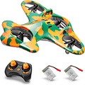 SainSmart Jr. Mini Drone for Kids, Hobby RC Quadcopter Remote Control Helicopters Toy with 2 Rechargeable Batteries, 3 Speed and 3D Flip for Adult Beginners, Green