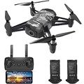 HR Drone For Kids With 1080p HD FPV Camera,Mini Quadcopter For Beginners With Altitude Hold,One Key Start/Land,Draw Path,2 Modular Batteries,Remote Control Toys Gifts for Boys Girl