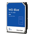 Western Digital 2TB WD Blue PC Internal Hard Drive HDD - 5400 RPM, SATA 6 Gb/s, 256 MB Cache, 3.5 - WD20EZAZ