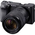 Sony Alpha a6400 Mirrorless Camera: Compact APS-C Interchangeable Lens Digital Camera with Real-Time Eye Auto Focus, 4K Video, Flip Screen & 18-135mm Lens - E Mount Compatible Came