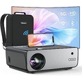 Tkisko Home and Outdoor Video Projector, Full HD Movie Projector
