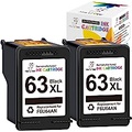 Miss Deer Remanufactured Ink Cartridge 63XL Black High-yield Replacement for HP 63 63XL for HP OfficeJet 3830 5255 4650 Envy 4520 4510 4513 DeskJet 1112 1110 3630 3632 3634 2130 21