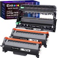 E-Z Ink (TM) Compatible Toner Cartridge and Drum Unit Replacement for Brother TN760 TN-760 TN730 TN-730 DR730 to use with HL-L2350DW MFC-L2710DW Printer (2 Toner Cartridge, 1 Drum