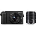 Panasonic LUMIX GX85 4K Digital Camera, 12-32mm and 45-150mm Lens Bundle, 16 Megapixel Mirrorless Camera Kit, 5 Axis In-Body Dual Image Stabilization, 3-Inch Tilt and Touch LCD, DM