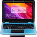 AWOW Touchscreen Laptop with Stylus, 2 in 1 11.6 FHD Blue(Purple) Intel 4 Core Celeron N4120 Processor Windows 11 OS 6GB RAM 256GB M.2 SSD Storage Kids Convertible Laptop