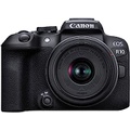 Canon EOS R10 RF-S18-45mm F4.5-6.3 is STM Lens Kit, Mirrorless Vlogging Camera, 24.2 MP, 4K Video, DIGIC X Image Processor, High-Speed Shooting, Subject Tracking, Compact, for Cont