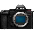 Panasonic LUMIX S5II Mirrorless Camera, 24.2MP Full Frame with Phase Hybrid AF, New Active I.S. Technology, Unlimited 4:2:2 10-bit Recording - DC-S5M2BODY Black