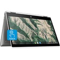 HP 2022 Chromebook X360 2-in-1 14 FHD Touchscreen Laptop, Intel Core i3-10110U Processor, 8GB RAM, 64GB eMMC, Backlit Keyboard, Wi-Fi 6, Webcam, Chrome OS, Mineral Silver, 2-Week I