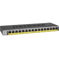 NETGEAR 16-Port Gigabit Ethernet Unmanaged PoE Switch (GS116PP) - with 16 x PoE+ @ 183W, Desktop, Wall Mount or Rackmount, and Limited Lifetime Protection