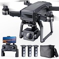 Bwine F7 GPS Drones with Camera for Adults 4K Night Vision, 3-Aix Gimbal, 2Mile Long Range, 75Mins Flight Time Professional Drone with 3 Battery, Auto Return+Follow Me+Fly Around+B