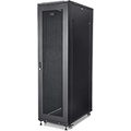 StarTech.com 42U Server Rack Cabinet - 4-Post Adjustable Depth (6 to 36) IT Network Equipment Rack Enclosure with Casters - 2000lbs (RK4236BKB)