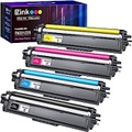 E-Z Ink (TM) Compatible Toner Cartridge Replacement for Brother TN221 TN225 to Use with MFC-9130CW HL-3170CDW HL-3140CW HL-3180CDW MFC-9330CDW (1 Black, 1 Cyan, 1 Magenta, 1 Yellow