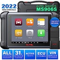 Autel MaxiSys MS906S, 2023 Autel Scanner Upgrade of MS906 MP808 with ECU Coding, Bi-Directional Control Diagnostic Scanner Tool, Autel All System Diagnostic Tool, 31+ Service Funct