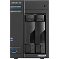 Asustor AS6602T Lockerstor 2 Network Attached Storage 2.0GHz Quad-Core, Two 2.5GbE Port, Three 3.2USB Port, 4GB RAM DDR4, HDMI2.0a Output (2 Bay Diskless NAS)